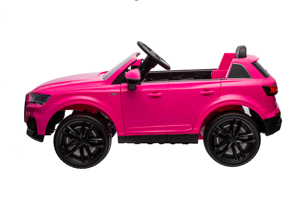 Акумулаторна кола Licensed Audi Q7 Pink by Kikkaboo