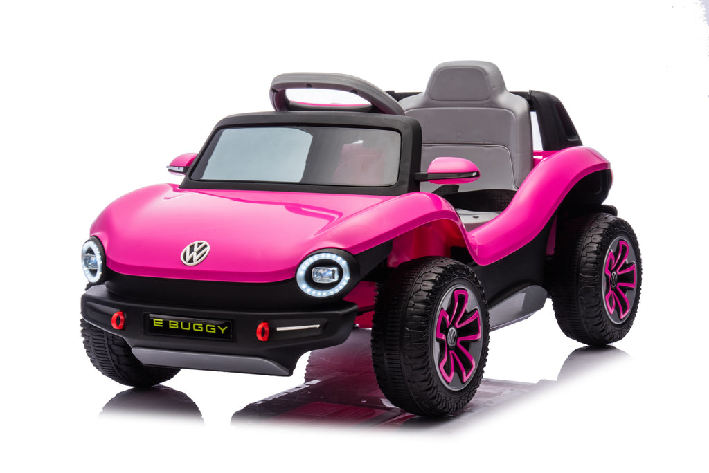 Акумулаторна кола Licensed Volkswagen E Buggy Pink by Kikkaboo