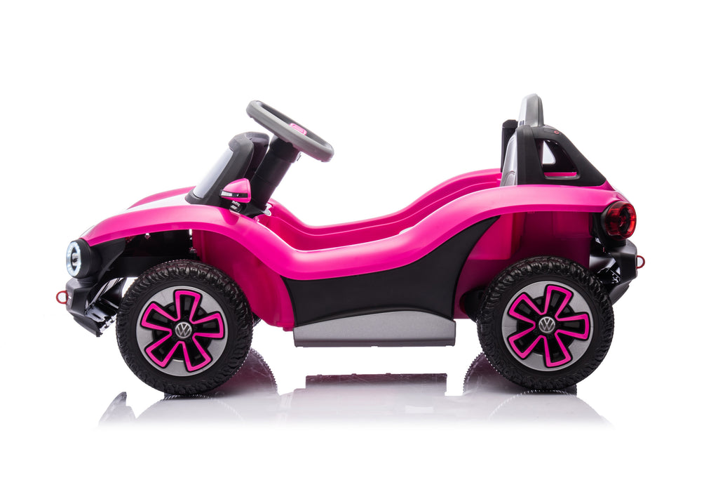 Акумулаторна кола Licensed Volkswagen E Buggy Pink by Kikkaboo