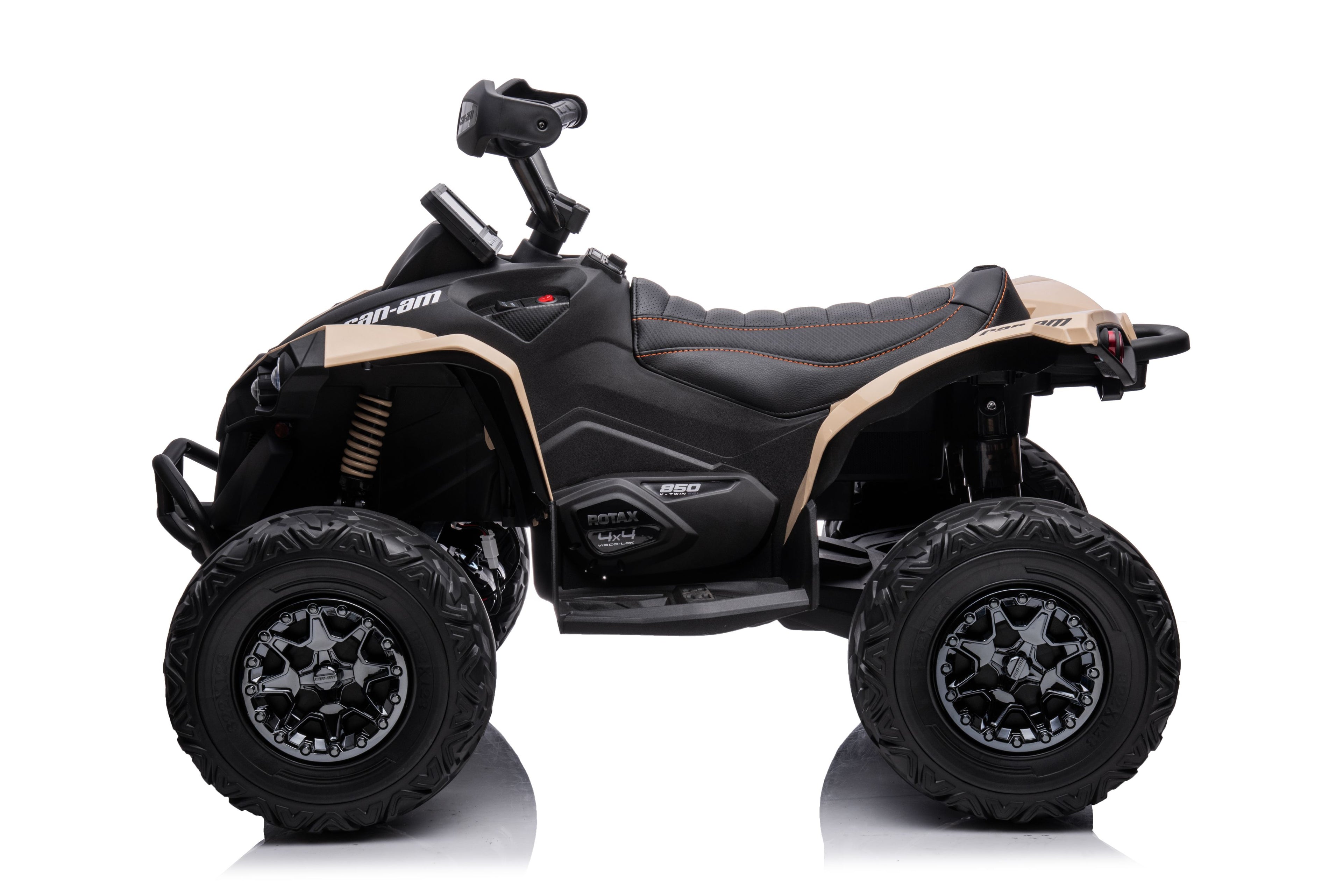 Акумулаторна кола Licensed Can AM Renegade ATV Khaki by Kikkaboo