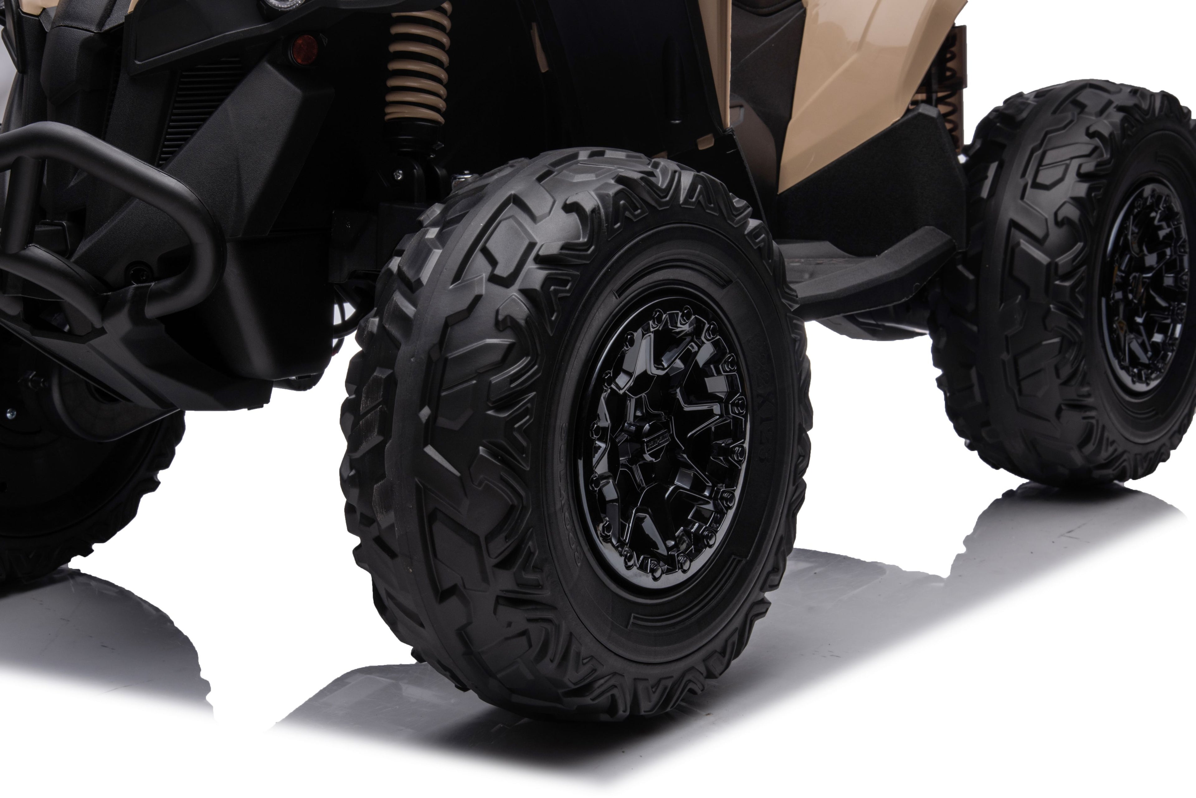 Акумулаторна кола Licensed Can AM Renegade ATV Khaki by Kikkaboo