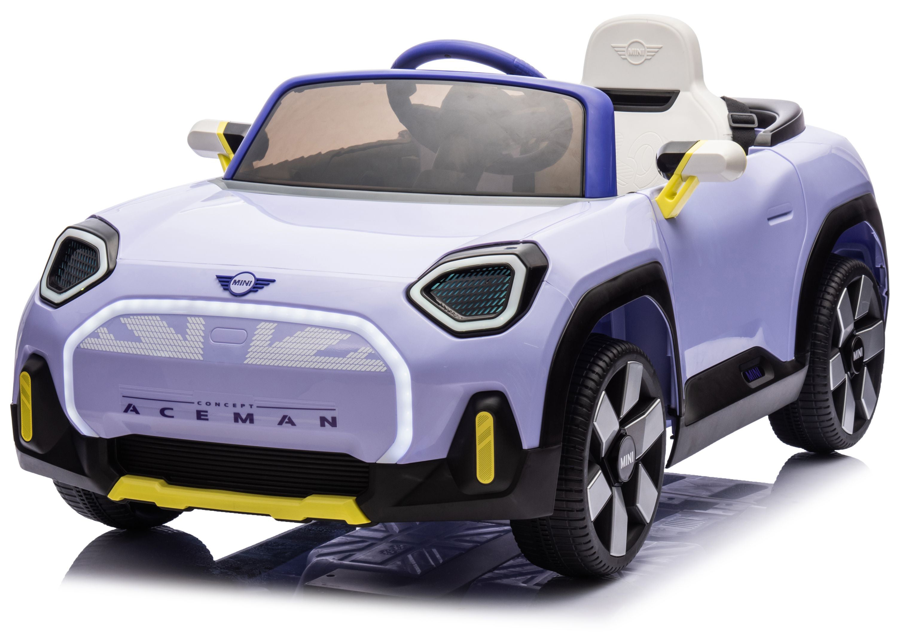 Акумулаторна кола Licensed Mini Cconcept Aceman Purple by Kikkaboo