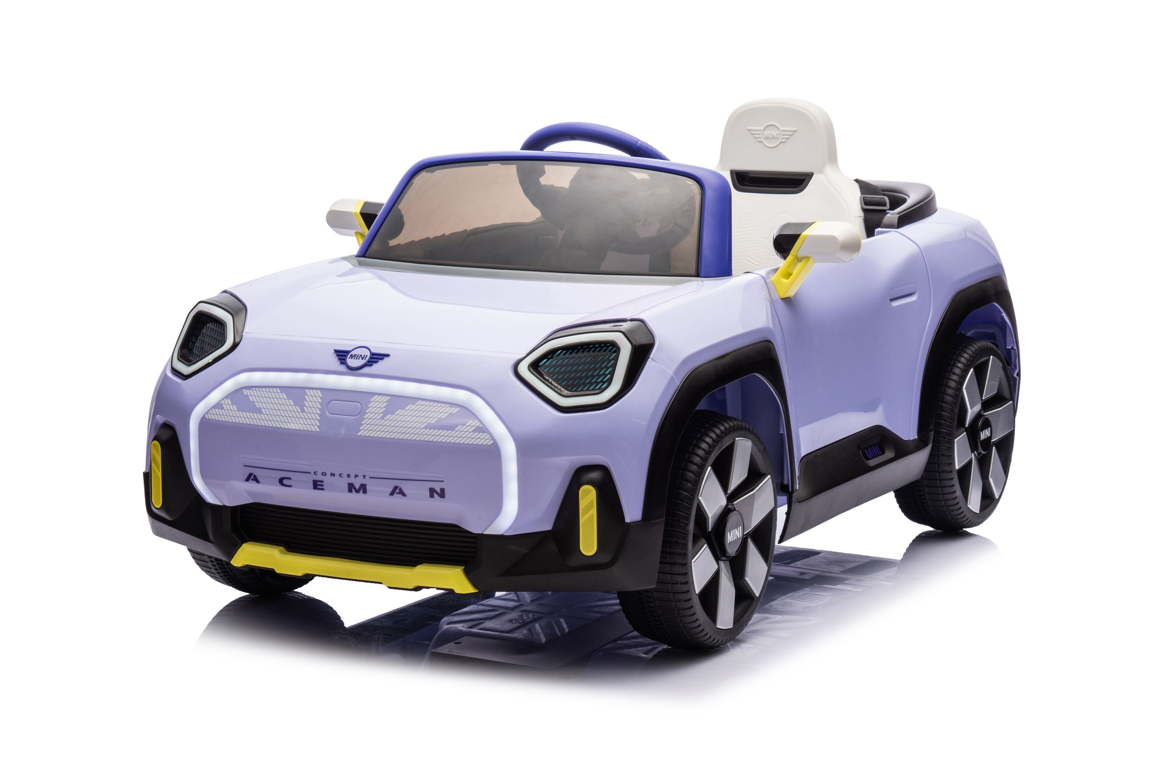 Акумулаторна кола Licensed Mini Cconcept Aceman Purple by Kikkaboo