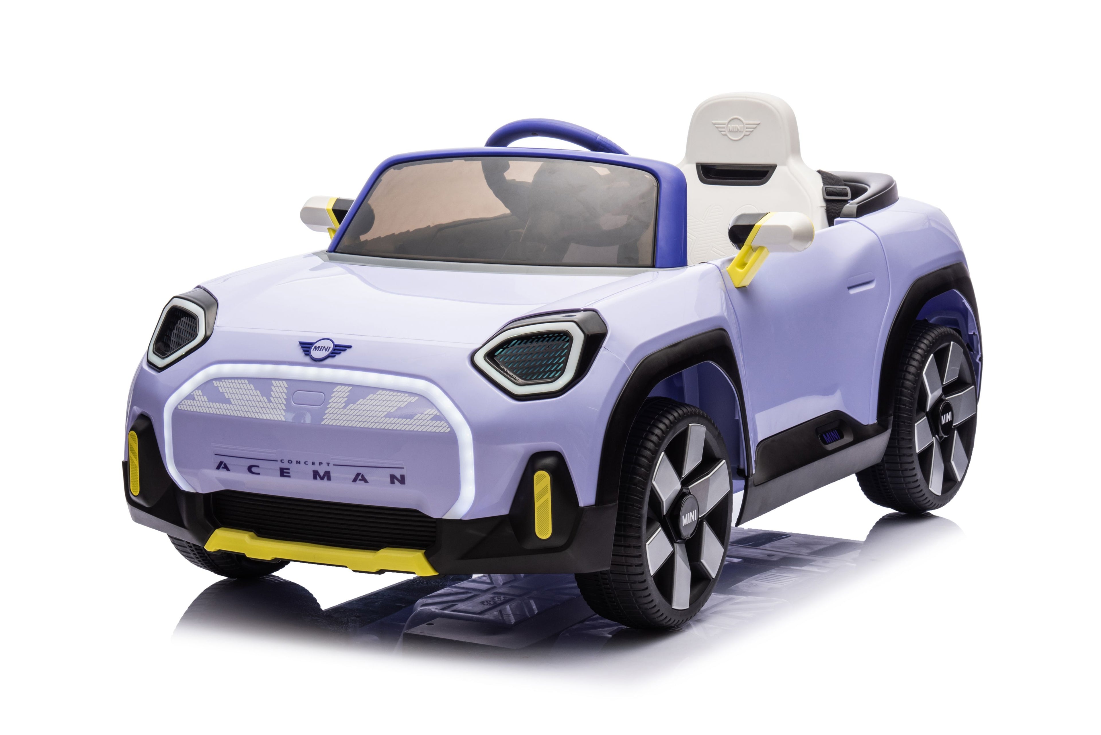 Акумулаторна кола Licensed Mini Cconcept Aceman Purple by Kikkaboo