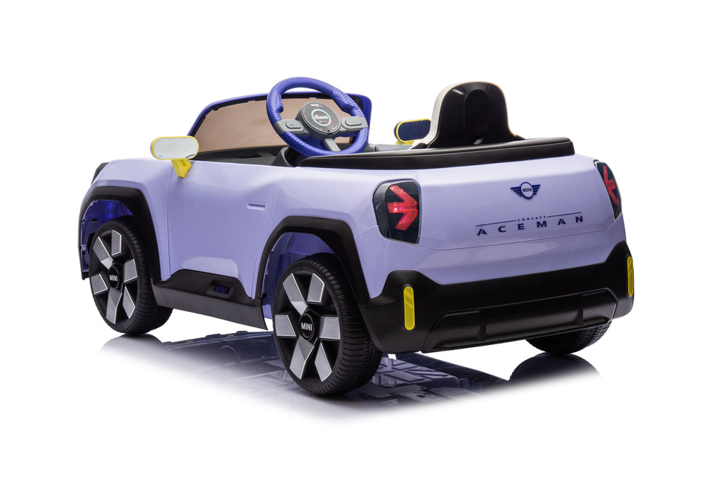 Акумулаторна кола Licensed Mini Cconcept Aceman Purple by Kikkaboo
