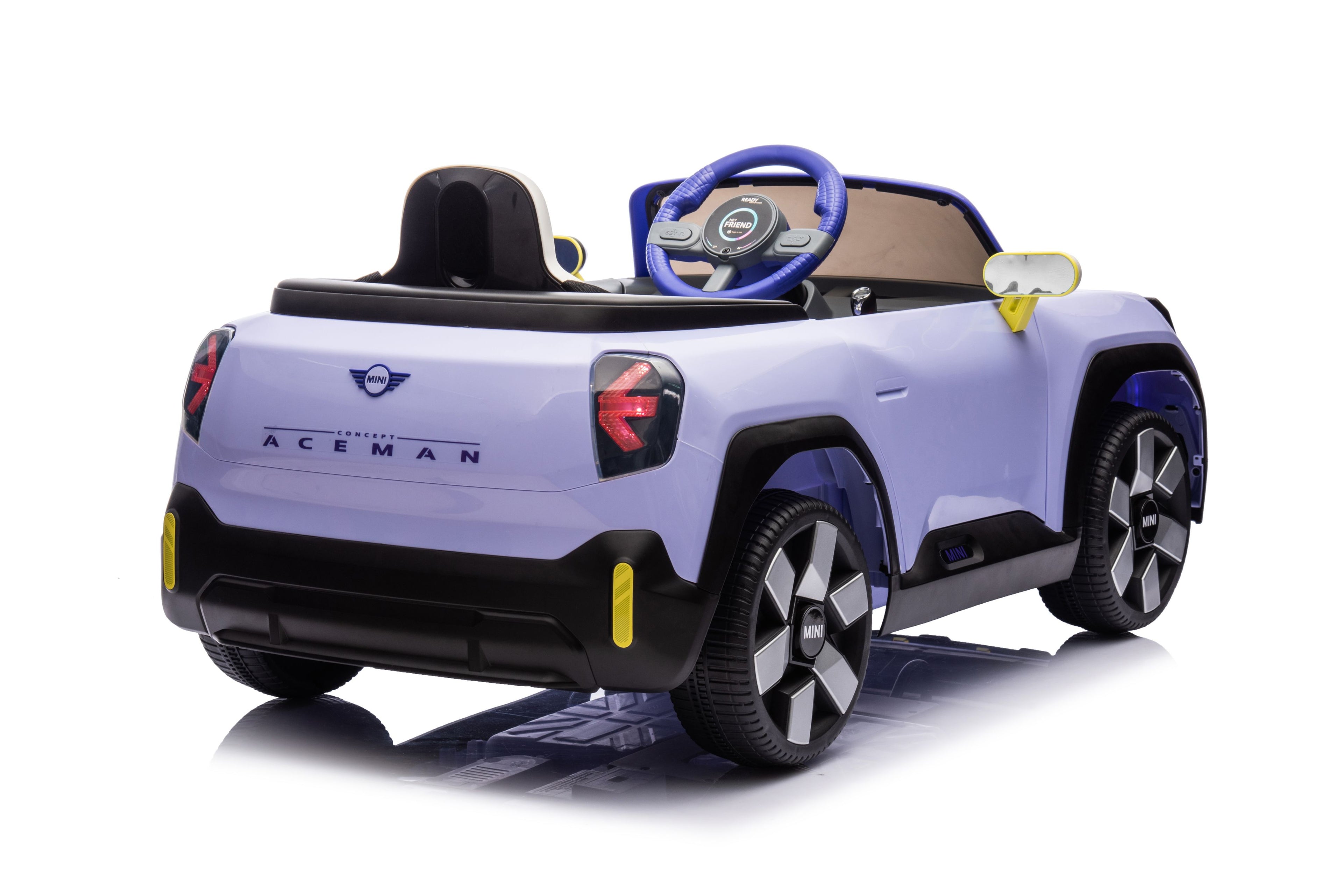 Акумулаторна кола Licensed Mini Cconcept Aceman Purple by Kikkaboo