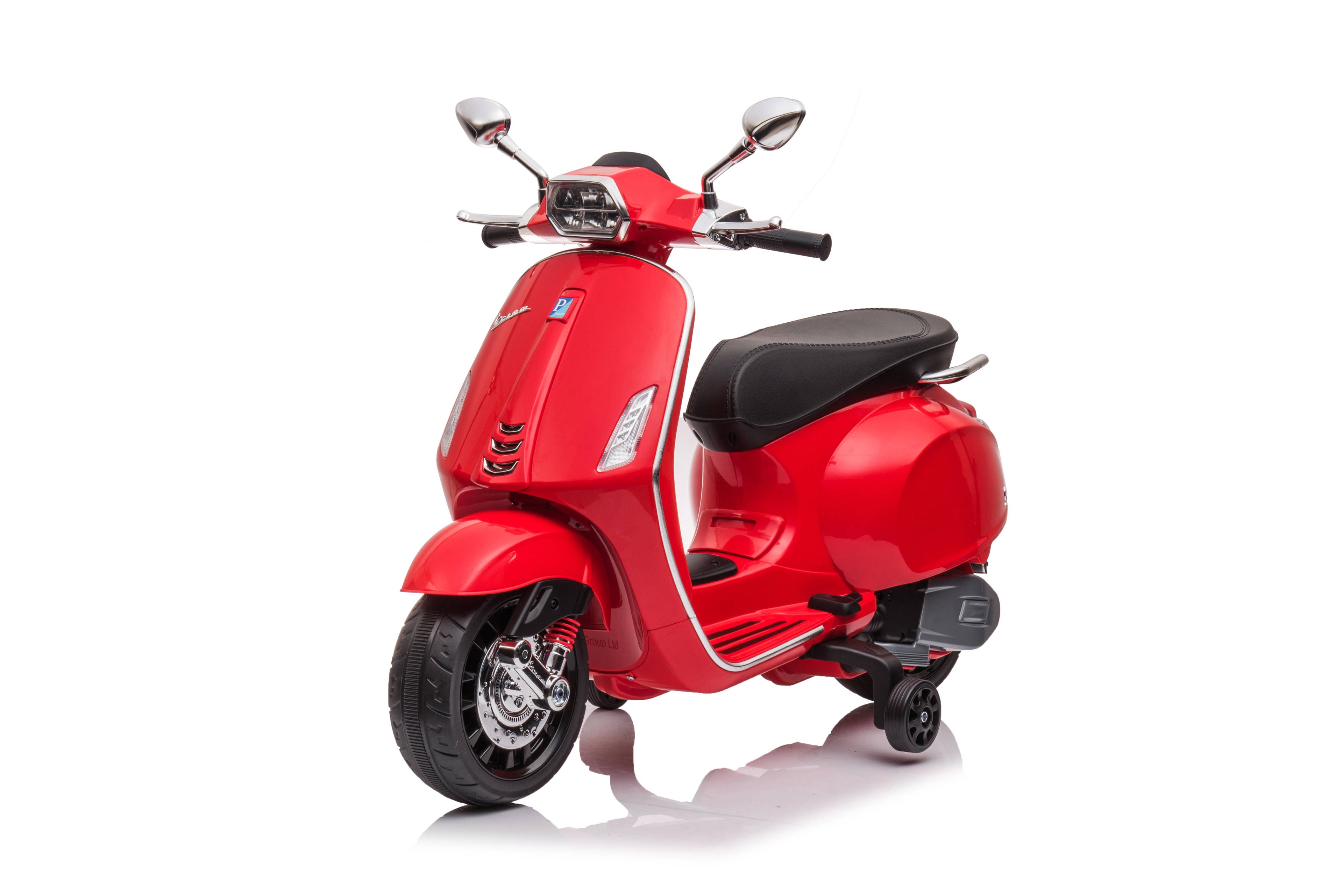 Акумулаторен мотор Licensed Vespa Sprint Racing Sixties Red by Kikkaboo
