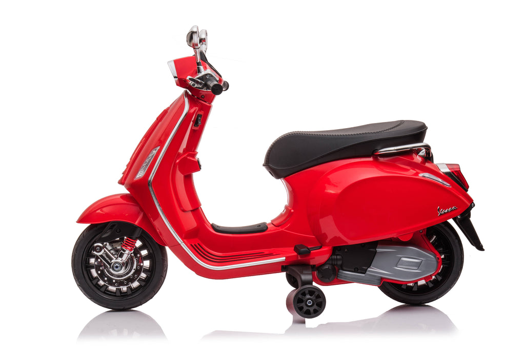 Акумулаторен мотор Licensed Vespa Sprint Racing Sixties Red by Kikkaboo