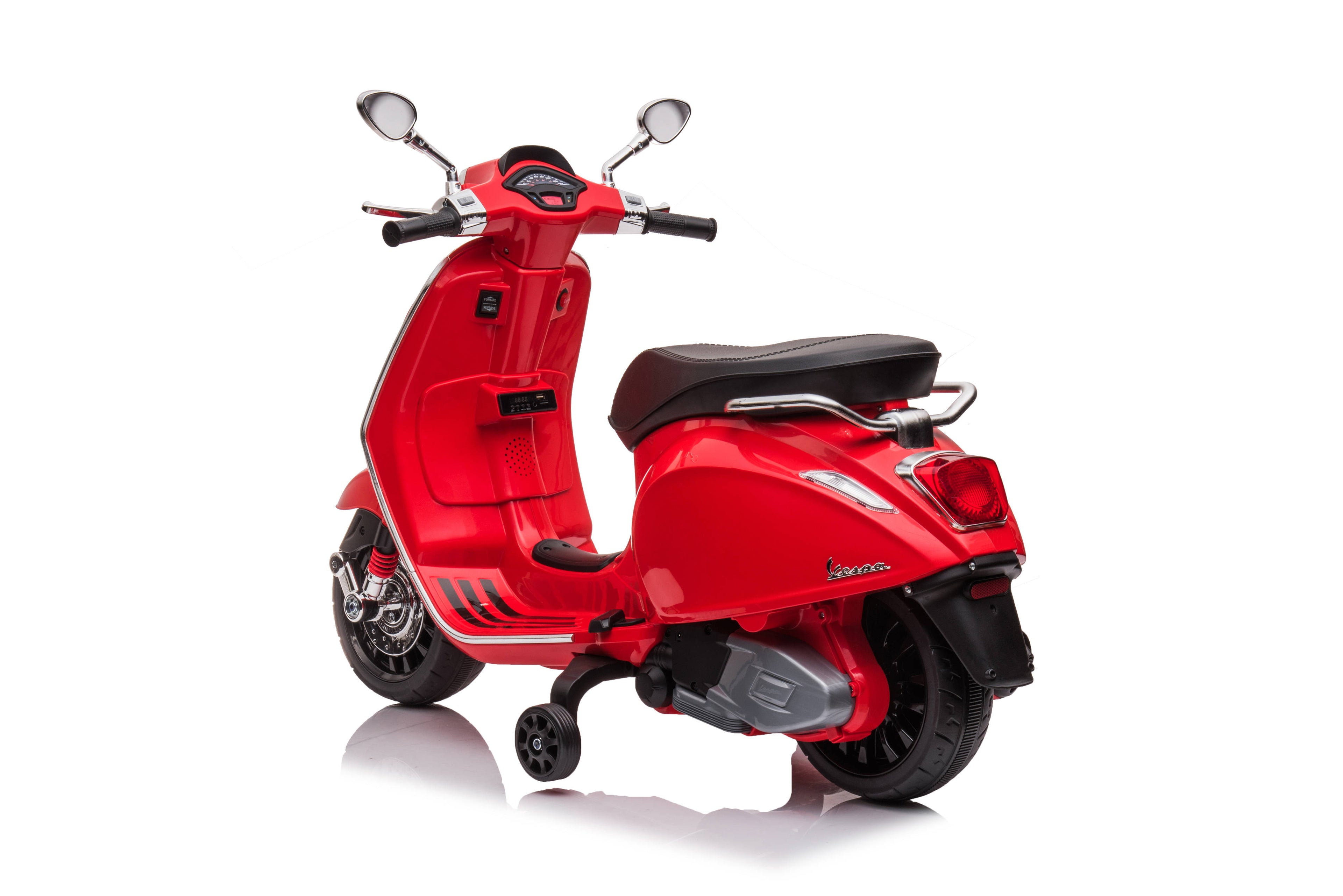 Акумулаторен мотор Licensed Vespa Sprint Racing Sixties Red by Kikkaboo