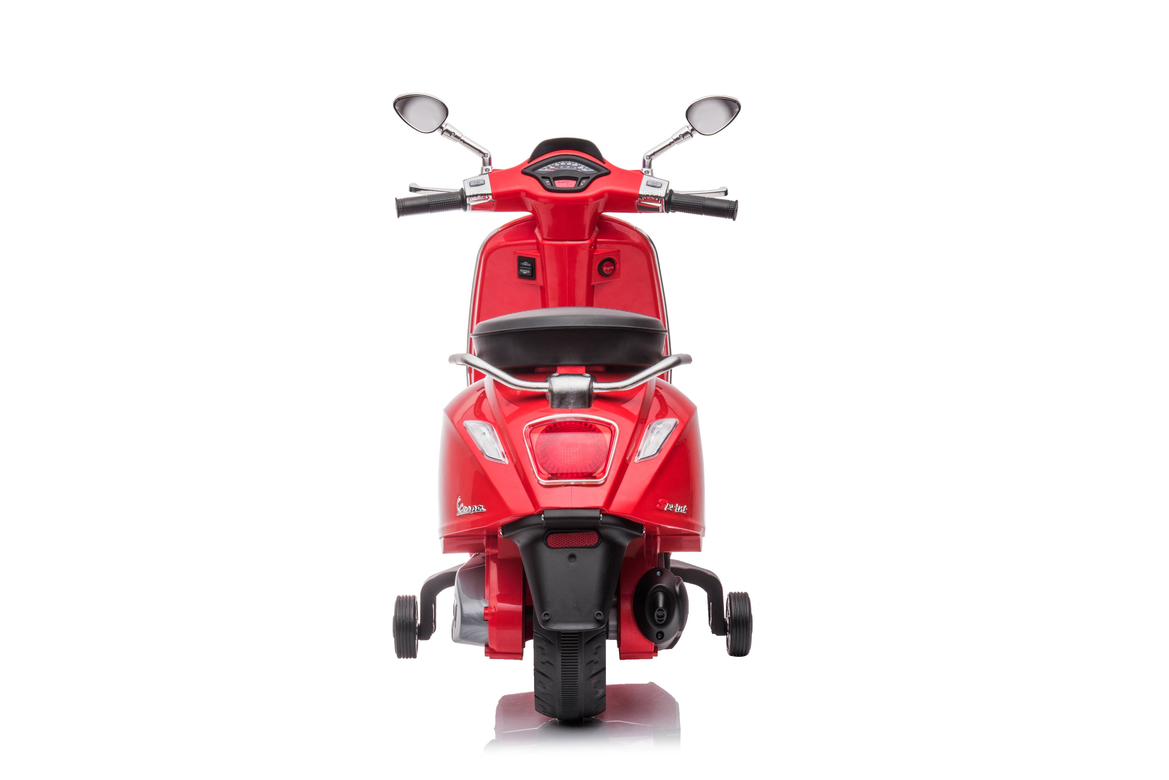 Акумулаторен мотор Licensed Vespa Sprint Racing Sixties Red by Kikkaboo