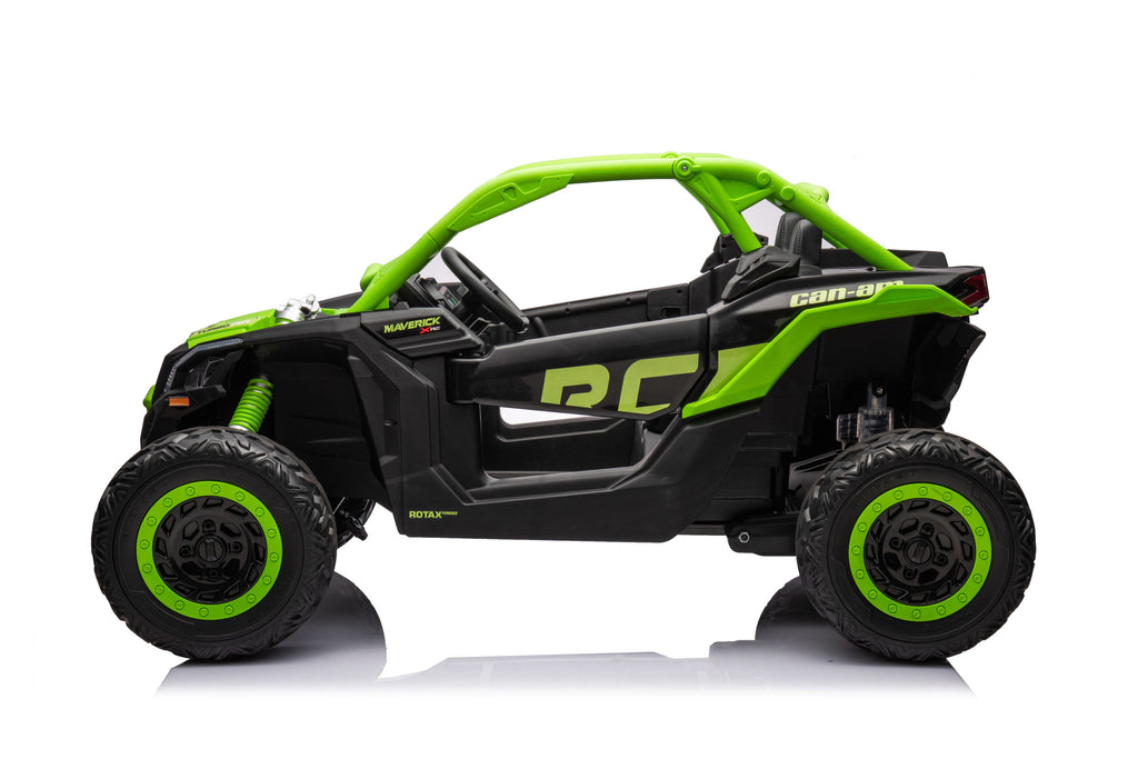 Акумулаторна кола Licensed Can Am Maverick Green by Kikkaboo