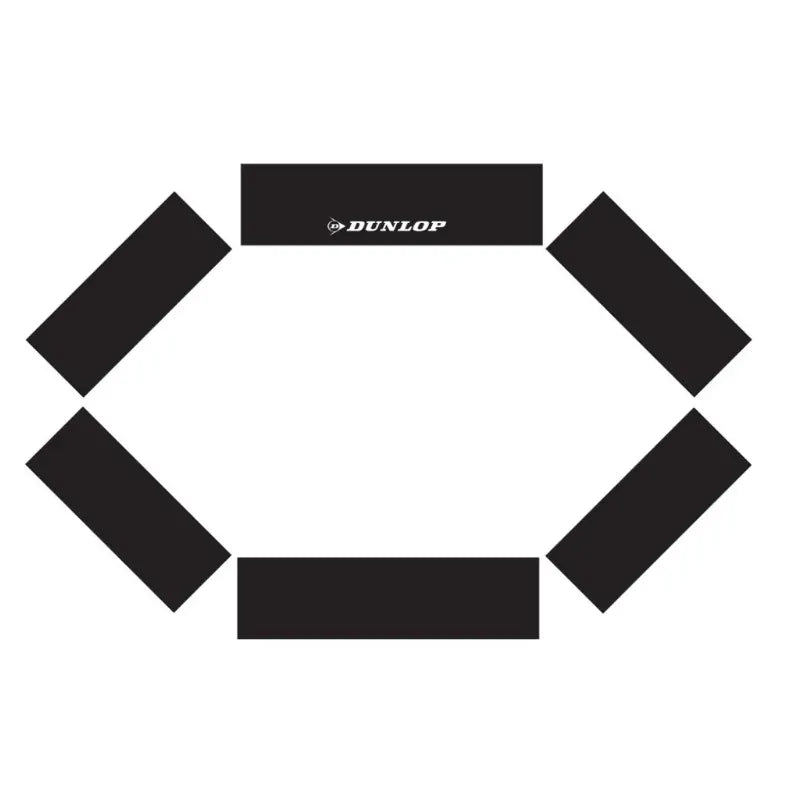 Dunlop сгъваема футболна врата 50х44х44 by Dunlop