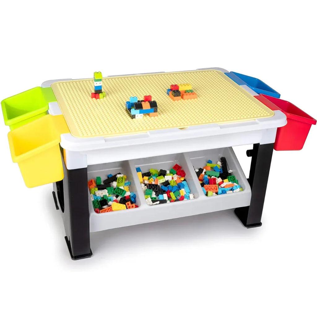 Eddy Toys детска маса с конструктор, 300 части by EDDY TOYS