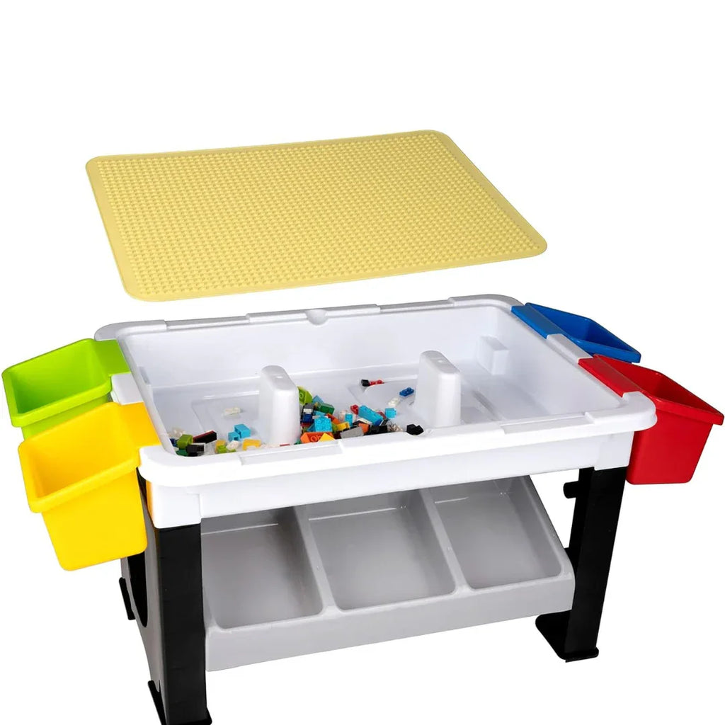 Eddy Toys детска маса с конструктор, 300 части by EDDY TOYS