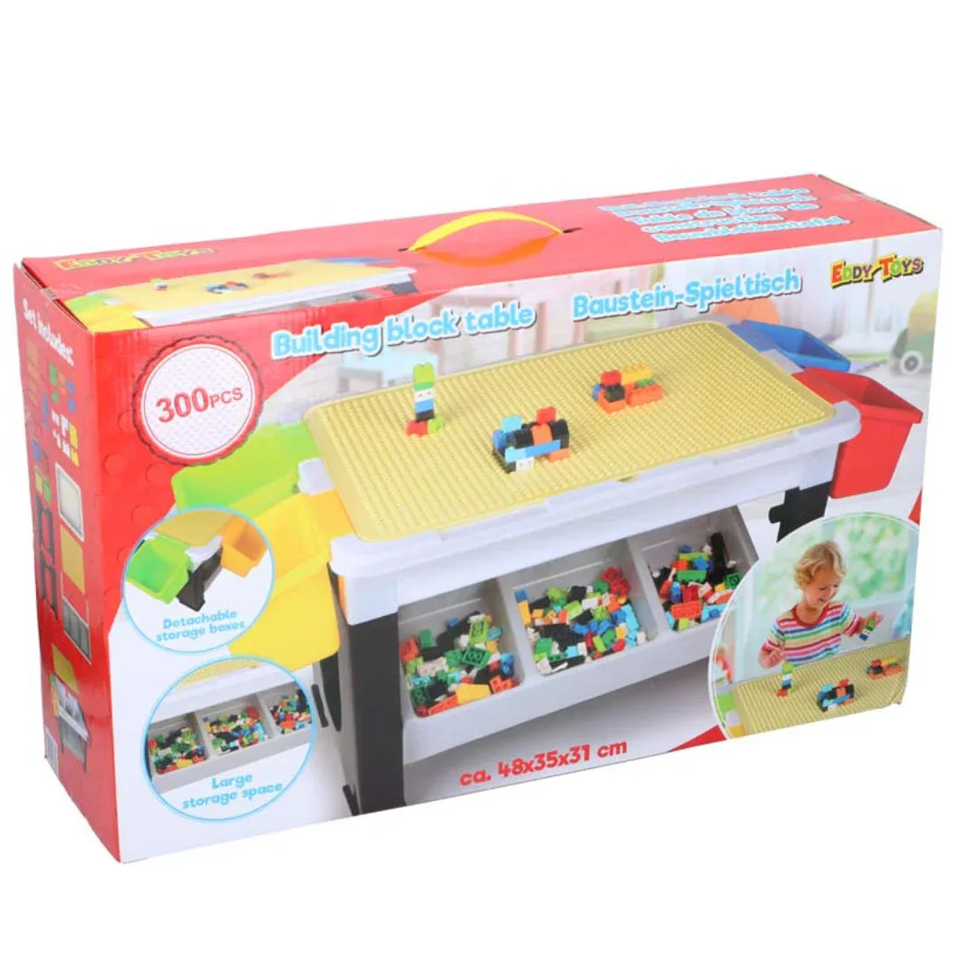 Eddy Toys детска маса с конструктор, 300 части by EDDY TOYS