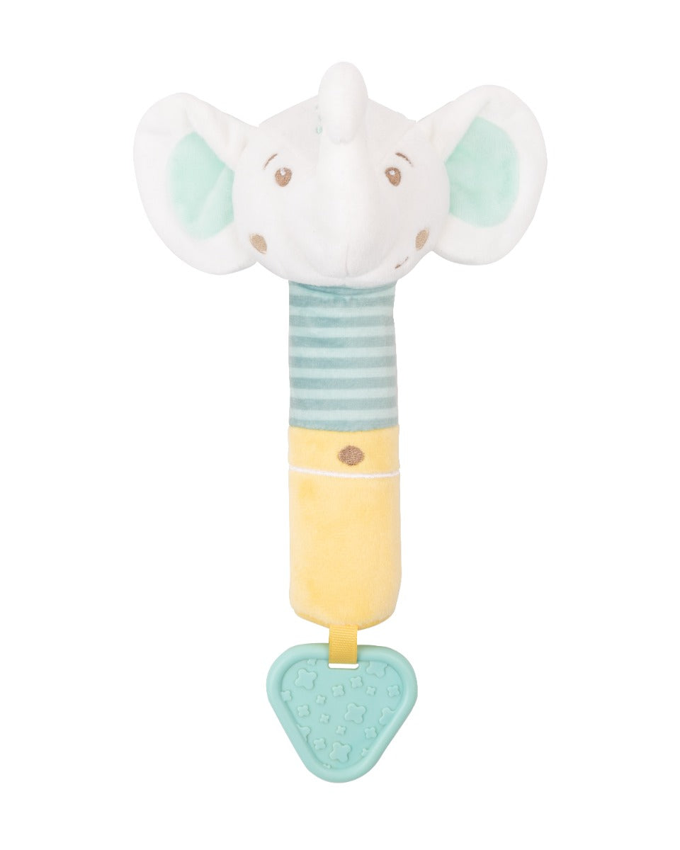 Играчка пискун с гризалка Elephant Time by Kikkaboo