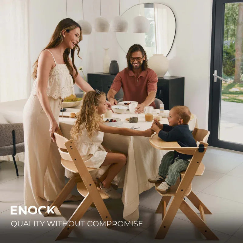KinderKraft столче за хранене ENOCK BROWN by KinderKraft