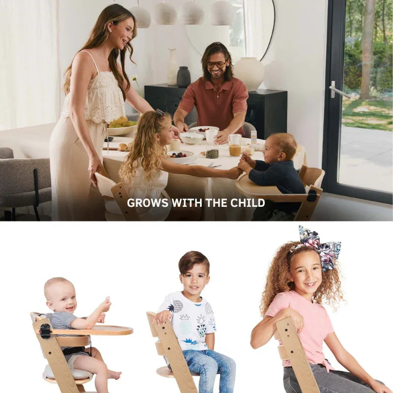 KinderKraft столче за хранене ENOCK BROWN by KinderKraft