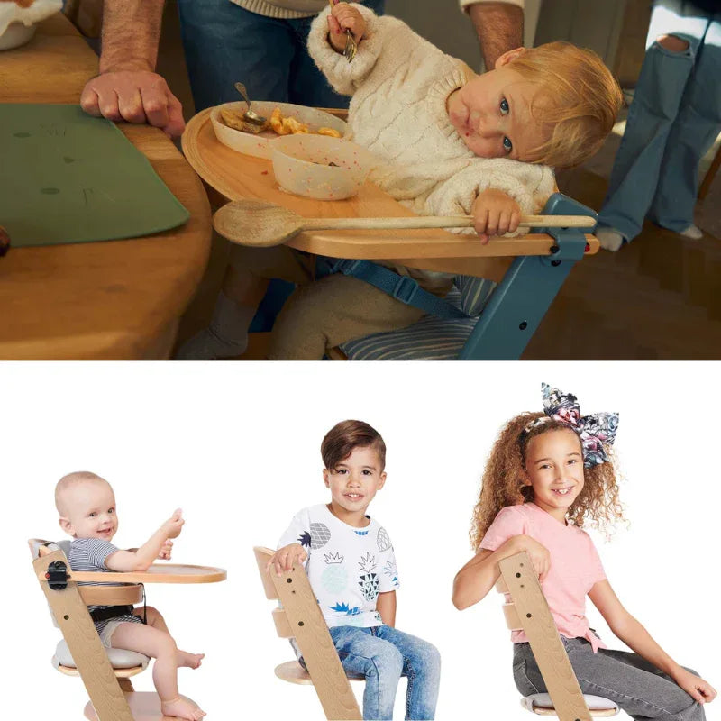 KinderKraft столче за хранене + възглавница ENOCK Nordic Breeze by KinderKraft
