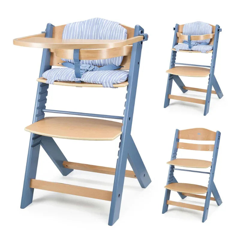 KinderKraft столче за хранене + възглавница ENOCK Nordic Breeze by KinderKraft