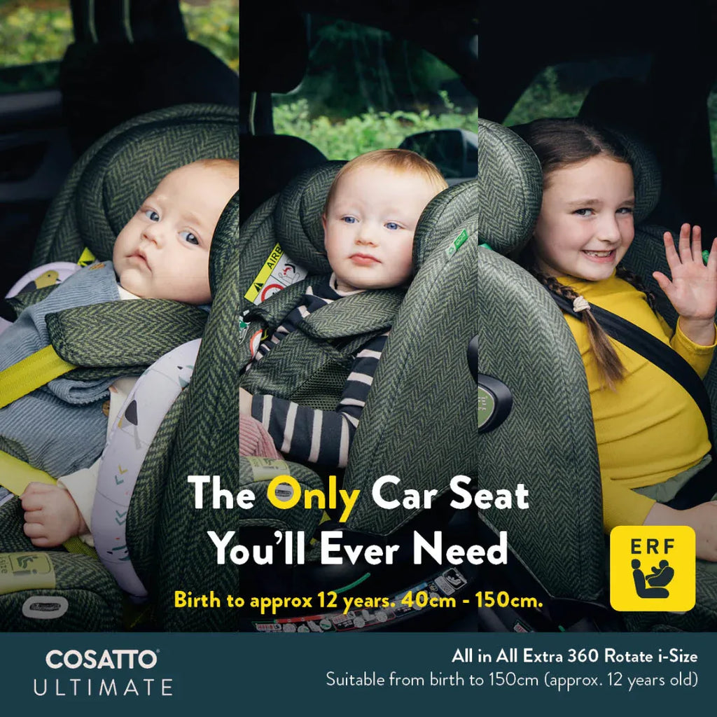 Cosatto CT6008 All in All EXTRA столче за кола MEADOW by Cosatto