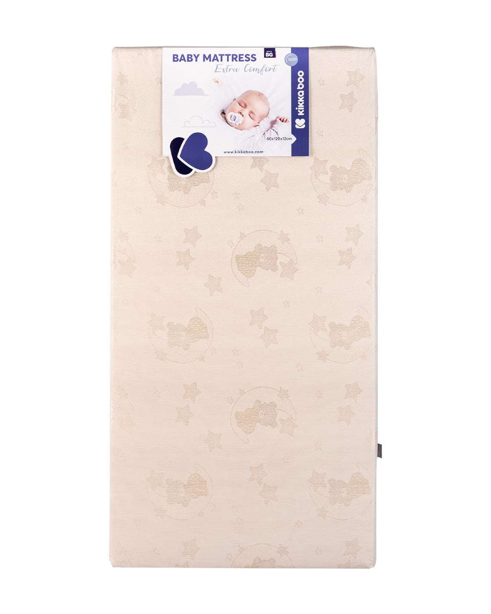 Матрак Extra Comfort 60х120х12см Bear Beige by Kikkaboo