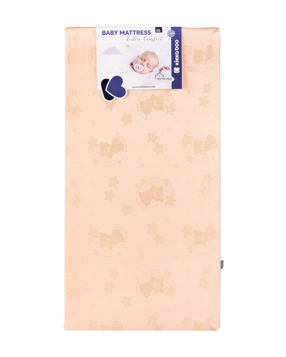 Матрак Extra Comfort 60х120х8см Bear Pink by Kikkaboo