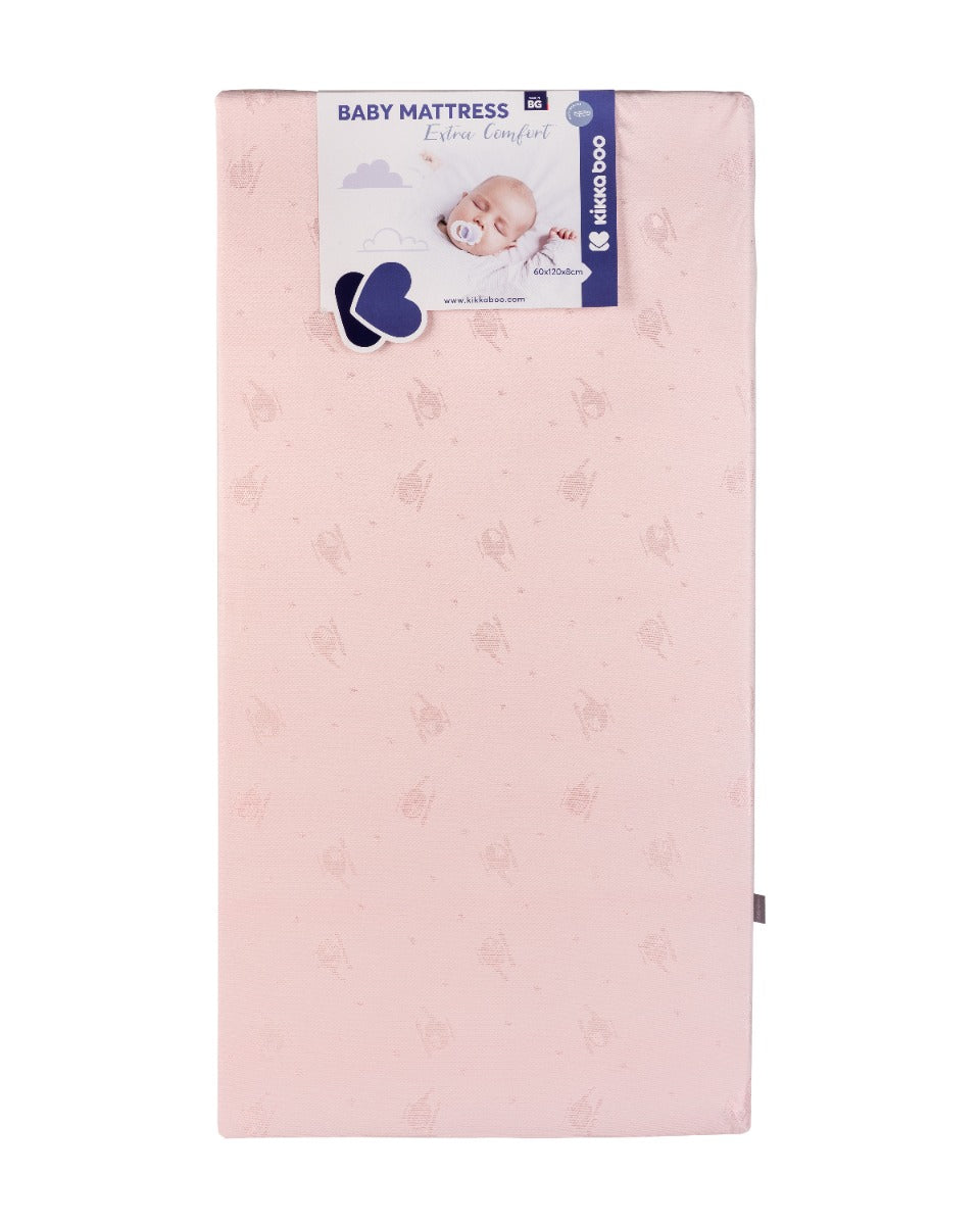 Матрак Extra Comfort 60х120х8см Helicopter Pink by Kikkaboo