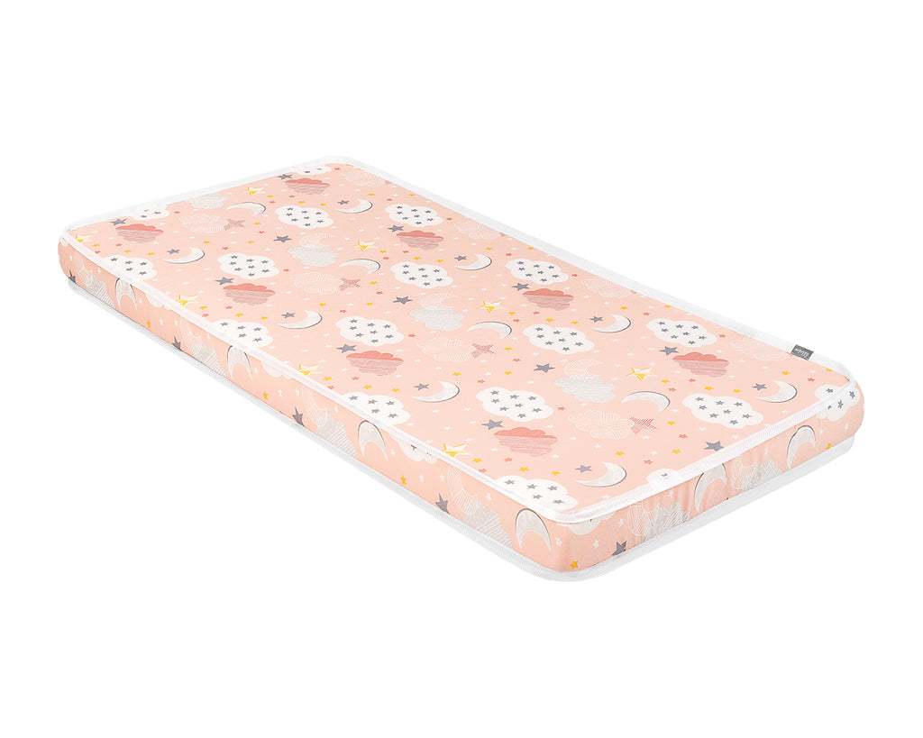 Матрак Fantasia 60x120x9см Clouds Peach by Kikkaboo