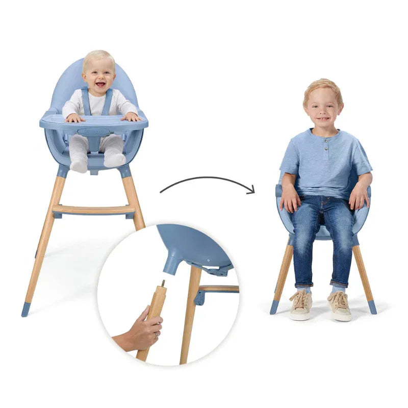 Kinderkraft FINI 2 столче за хранене NORDIC BREEZE by KinderKraft