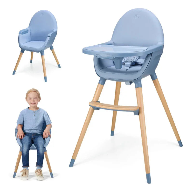 Kinderkraft FINI 2 столче за хранене NORDIC BREEZE by KinderKraft