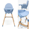 Kinderkraft FINI 2 столче за хранене NORDIC BREEZE by KinderKraft