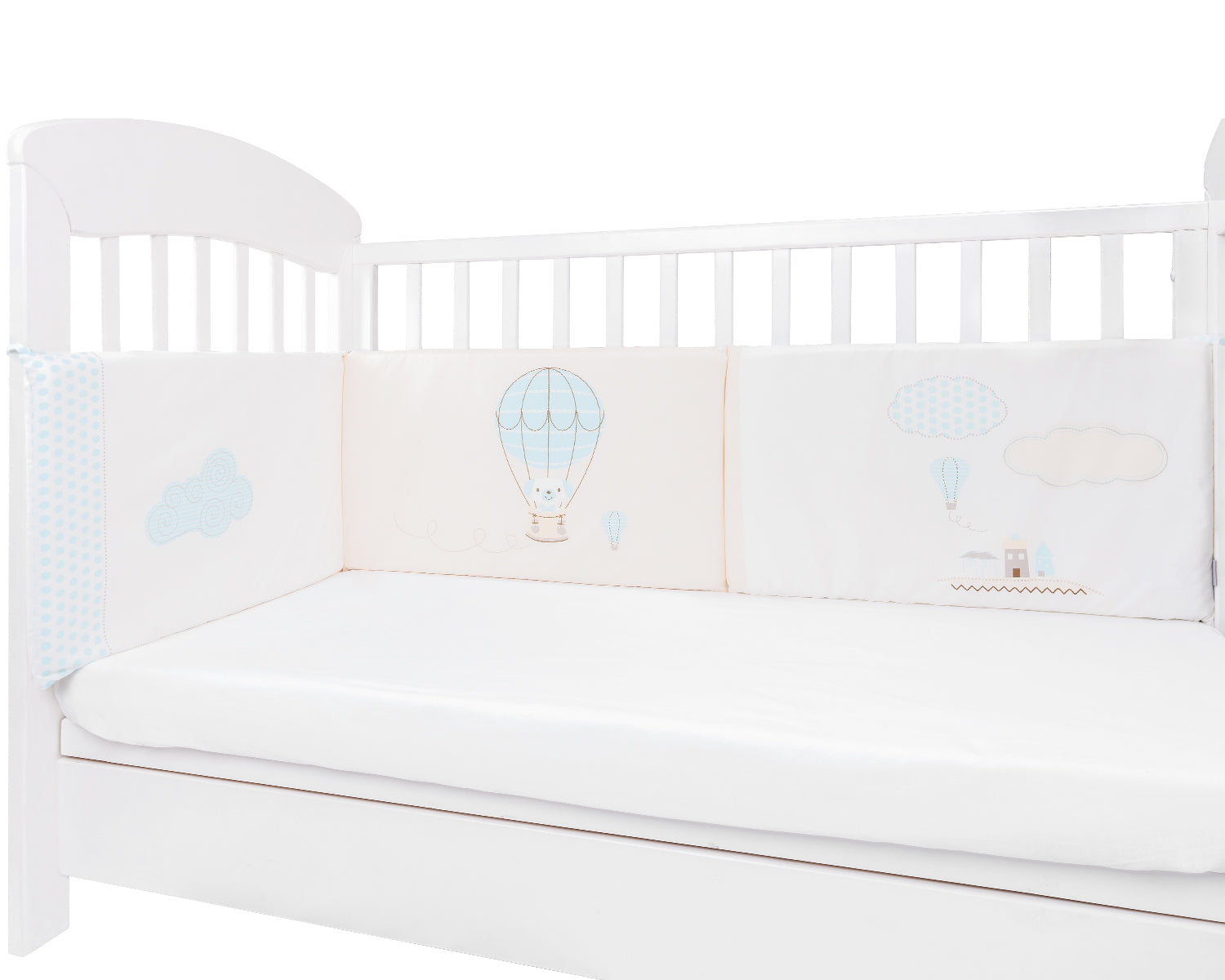 Обиколник с дунапрен Puppy on Balloon 210см by Kikkaboo