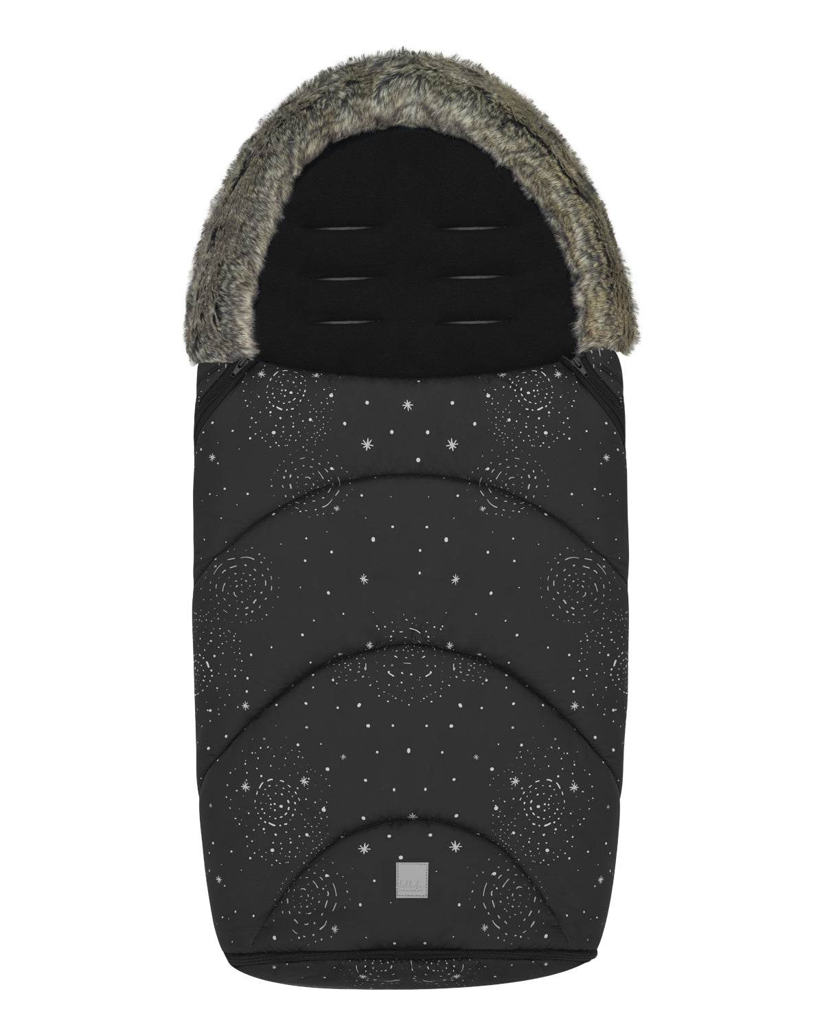 Чувалче за количка Trendy Galaxy Black by Kikkaboo