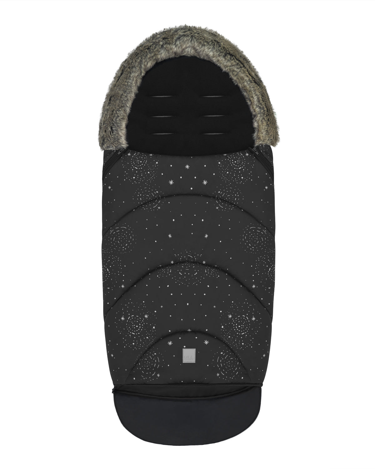 Чувалче за количка Trendy Galaxy Black by Kikkaboo