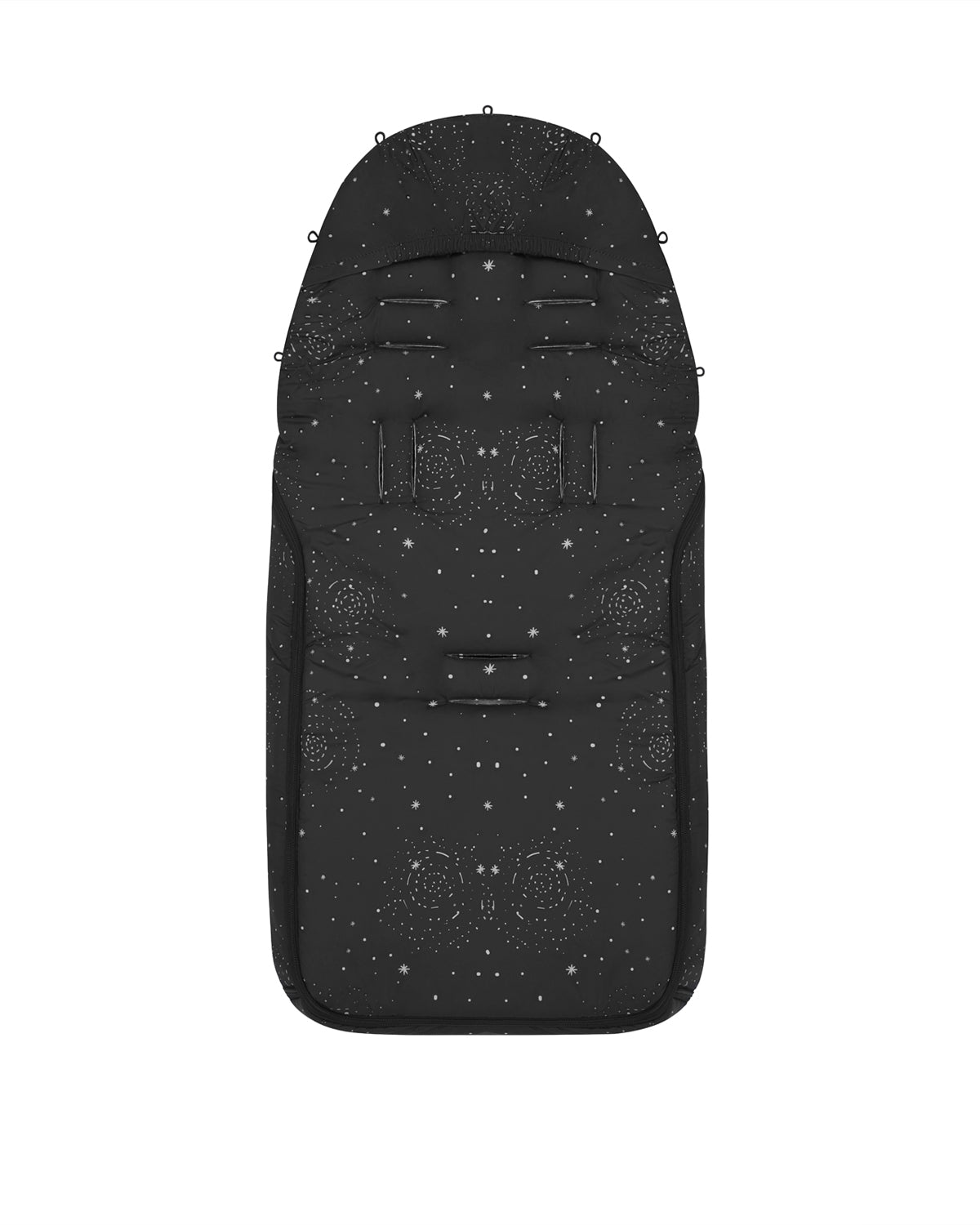 Чувалче за количка Trendy Galaxy Black by Kikkaboo