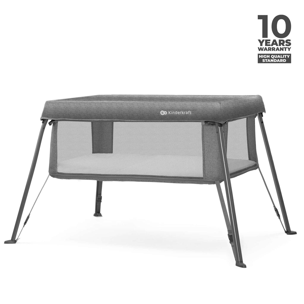 Kinderkraft CAMI бебешка кошара GREY by KinderKraft