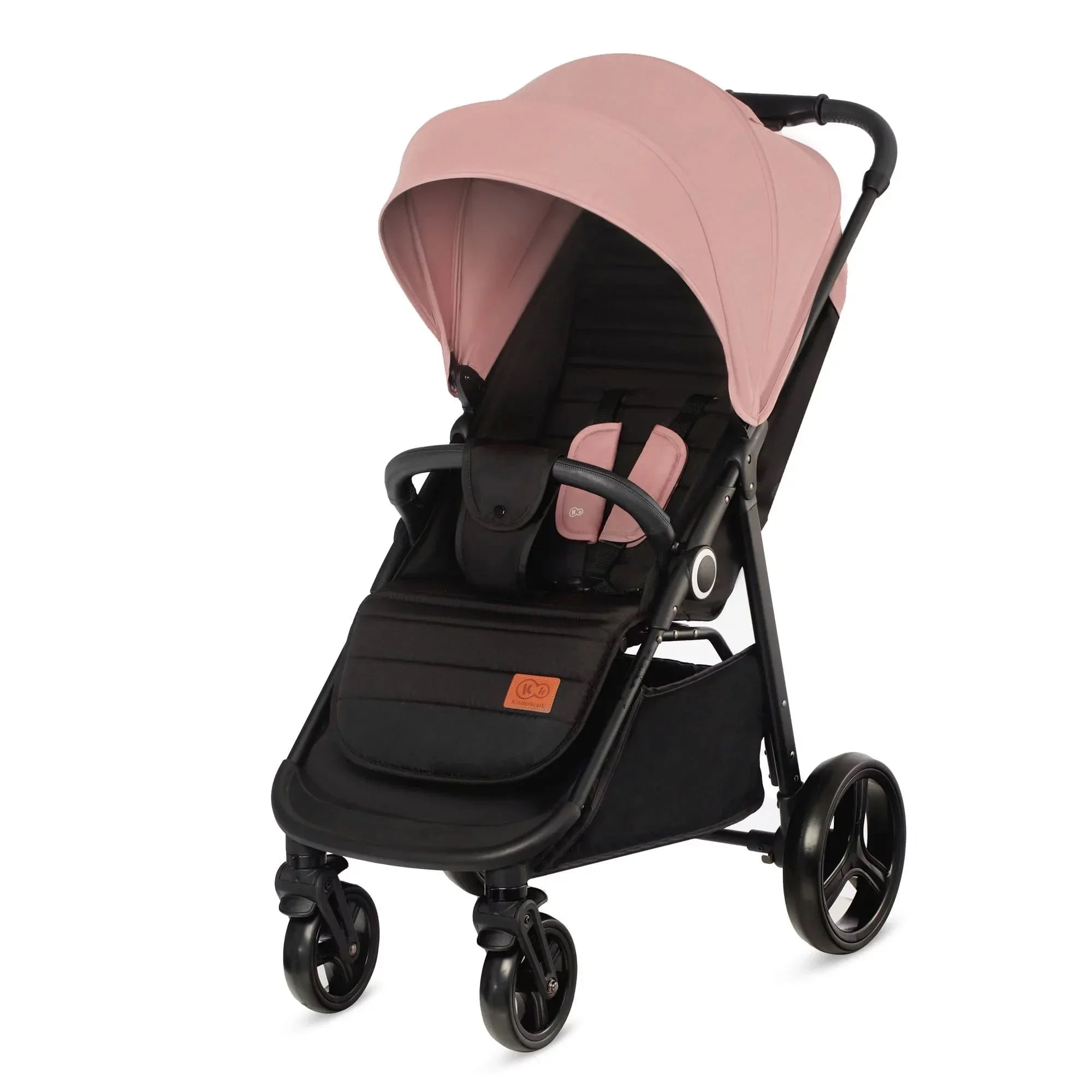 Kinderkraft GRANDE PLUS бебешка количка PINK by KinderKraft