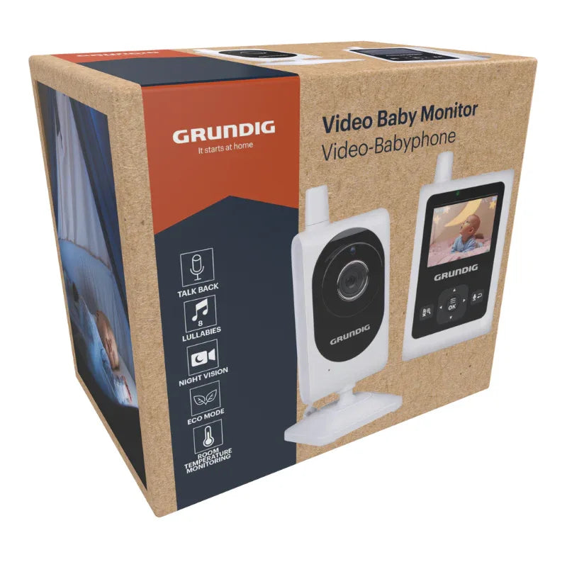 Grundig 33422 видео бебефон 2.4" дисплей by GRUNDIG