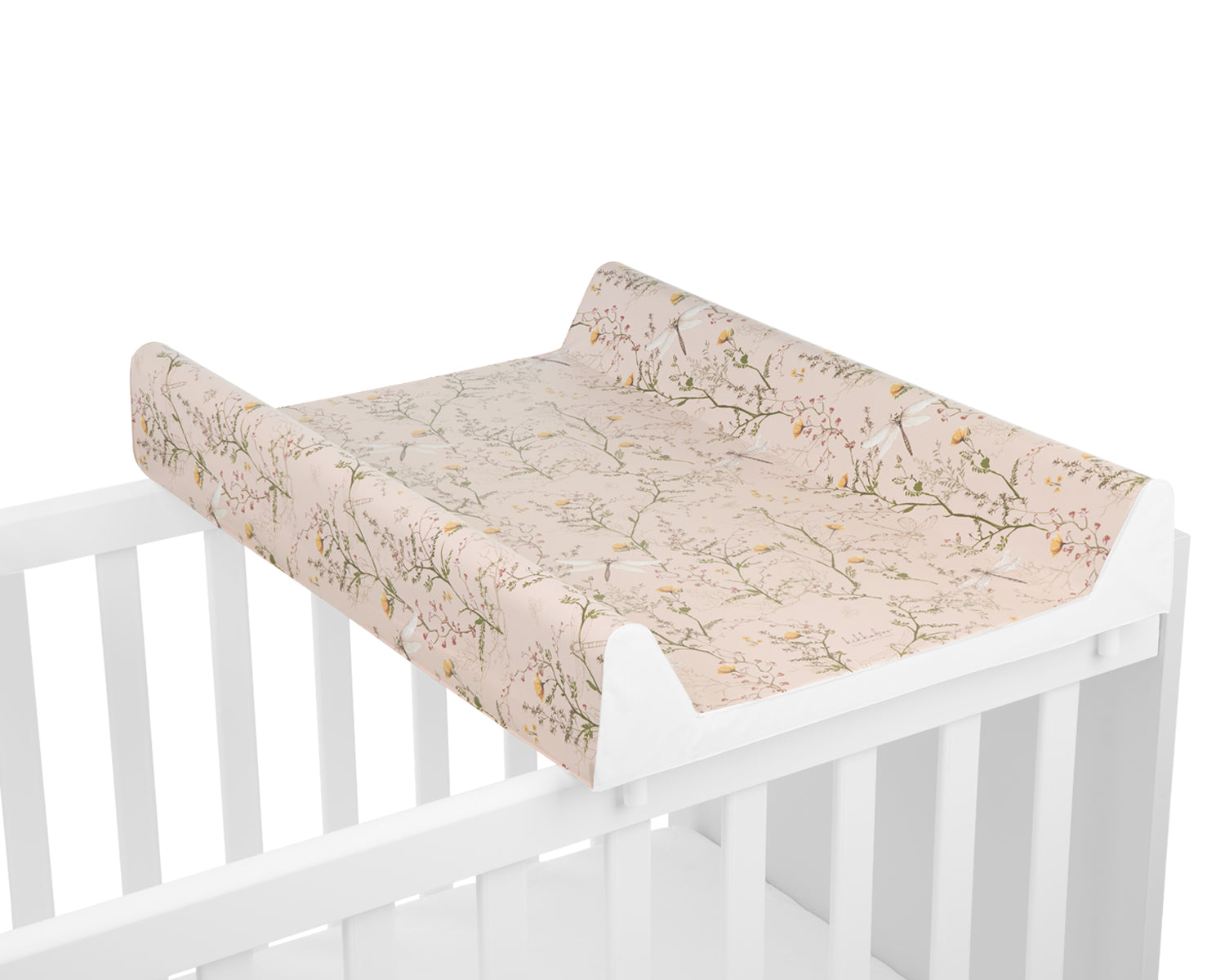 Твърда PVC подложка за повиване 50х80см Secret Garden Beige by Kikkaboo