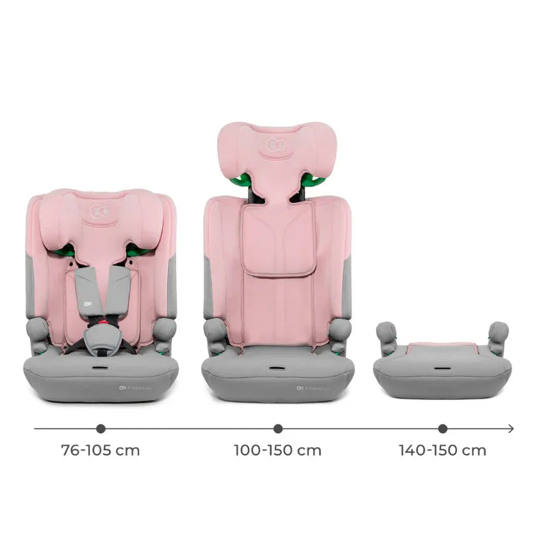 Kinderkraft I-COMFY i-Size столче за кола PINK by KinderKraft