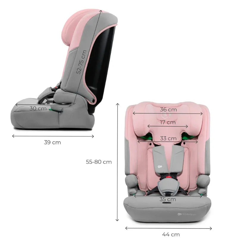 Kinderkraft I-COMFY i-Size столче за кола PINK by KinderKraft
