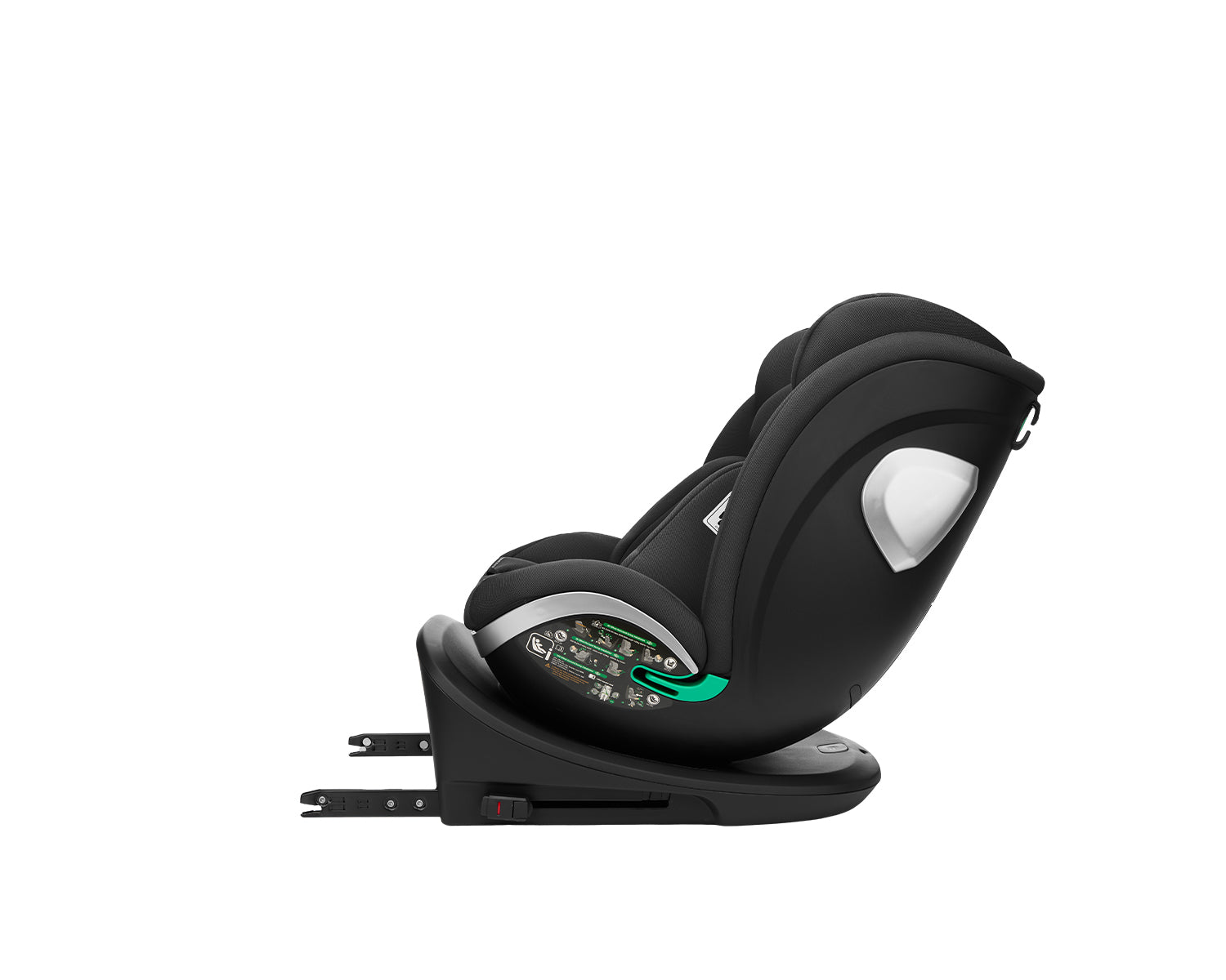 Стол за кола 40-150 см i-Drive i-SIZE Black by Kikkaboo