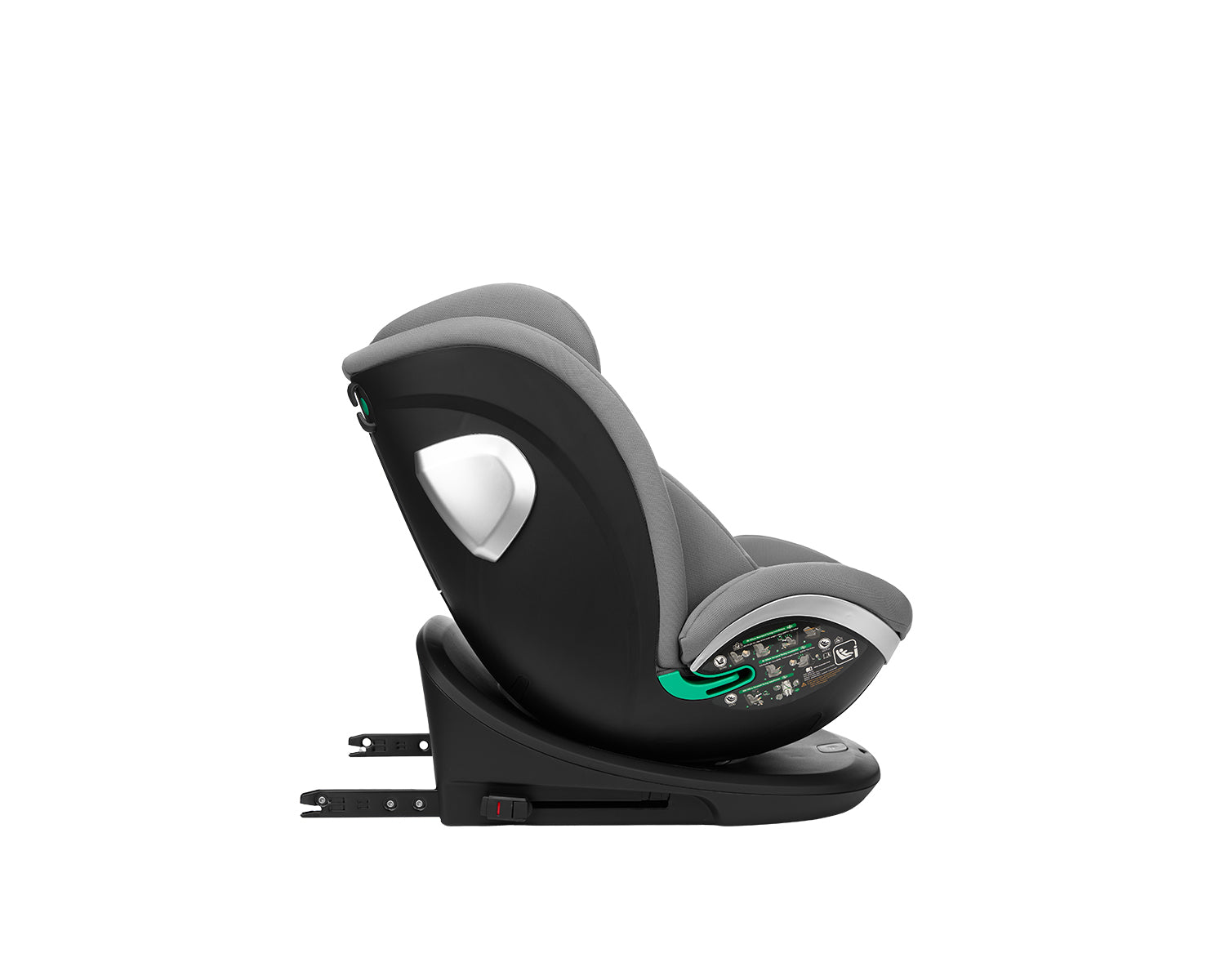 Стол за кола 40-150 см i-Drive i-SIZE Light Grey by Kikkaboo