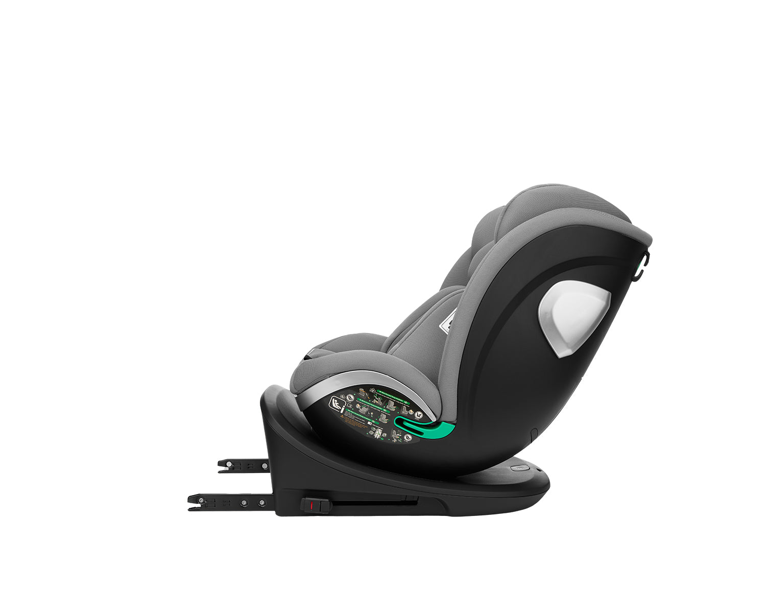 Стол за кола 40-150 см i-Drive i-SIZE Light Grey by Kikkaboo