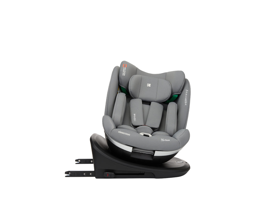 Стол за кола 40-150 см i-Drive i-SIZE Light Grey by Kikkaboo