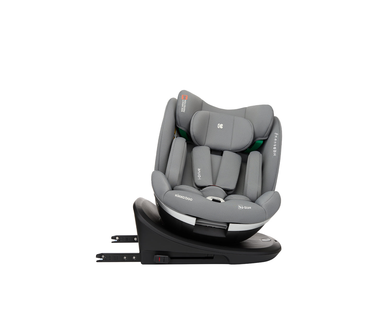 Стол за кола 40-150 см i-Drive i-SIZE Light Grey by Kikkaboo