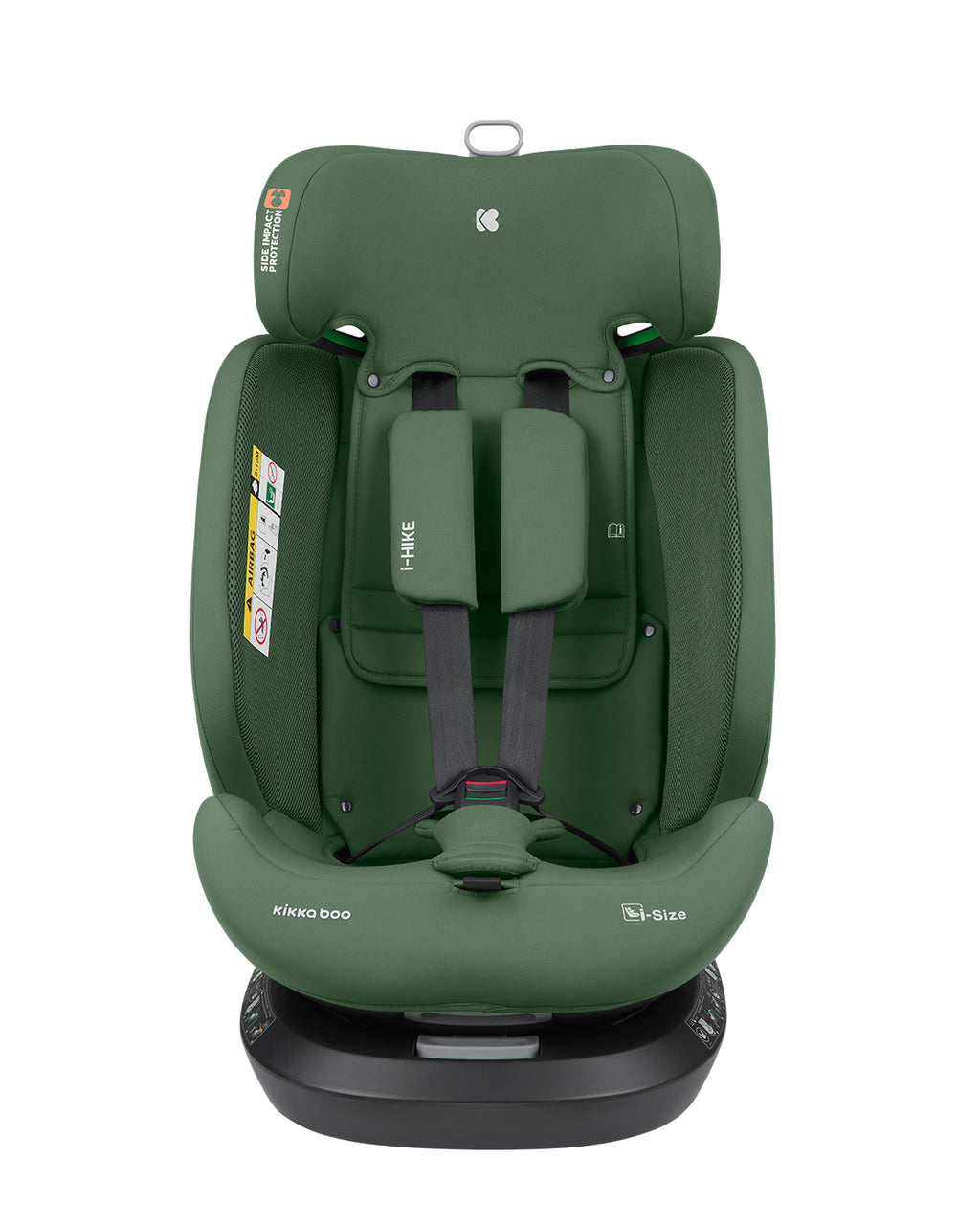 Стол за кола 40-150 см i-Hike i-SIZE Army Green 2025 by Kikkaboo