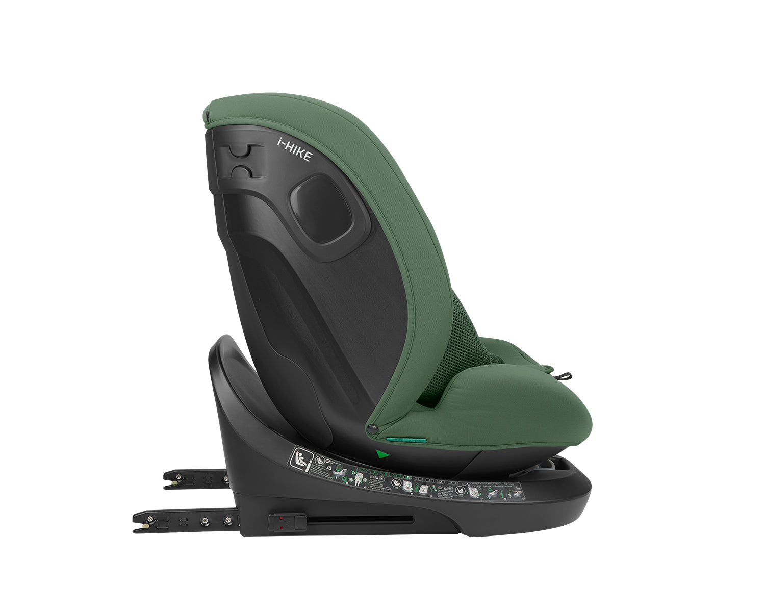 Стол за кола 40-150 см i-Hike i-SIZE Army Green 2025 by Kikkaboo