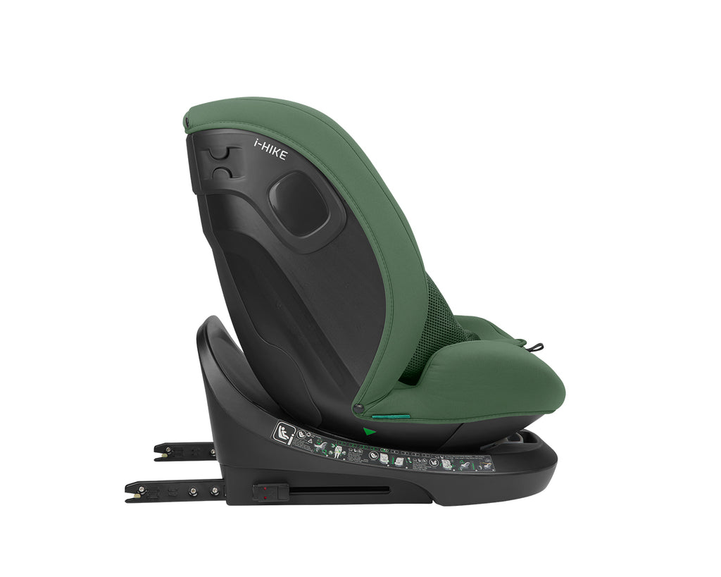 Стол за кола 40-150 см i-Hike i-SIZE Army Green 2025 by Kikkaboo
